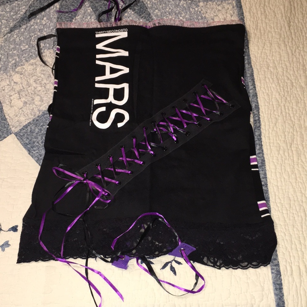 Thirty Seconds To Mars Custom Made Halter Top - image 1